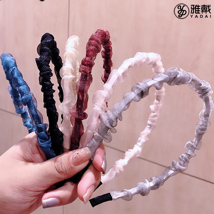 韩国森系发箍女头箍发卡防滑简约