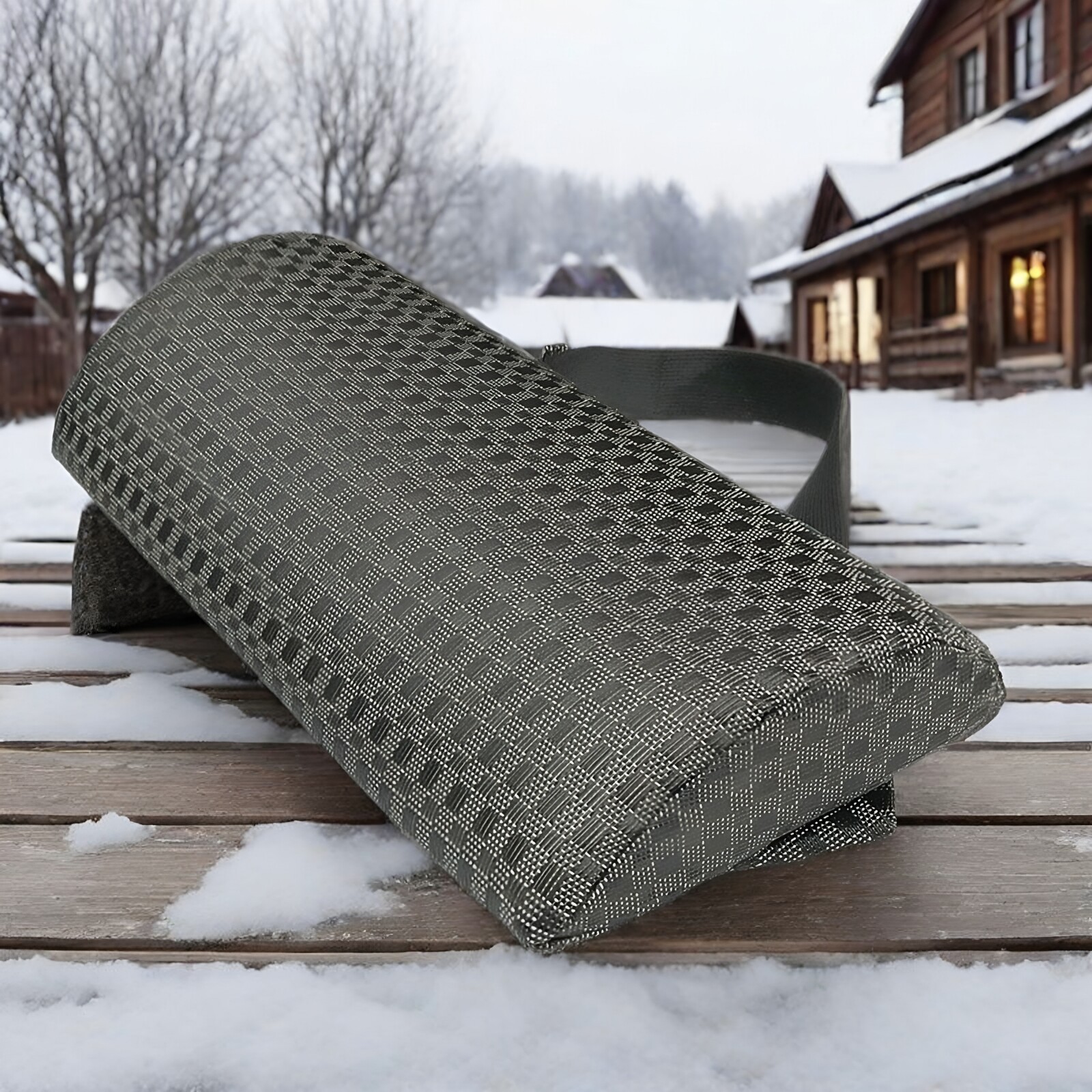 折叠椅躺椅枕头加宽优质大海绵靠枕腰枕头办公椅电脑椅靠枕舒适