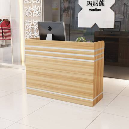 吧台多功能美甲店前台桌店里带抽屉餐饮超市收银台前台柜简单饭店_虎窝淘