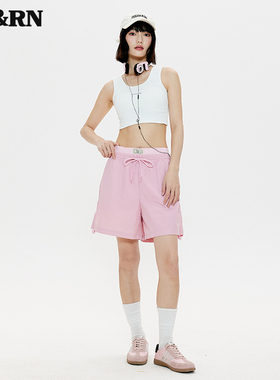 RA&RN 双腰头休闲短裤RA23SS268