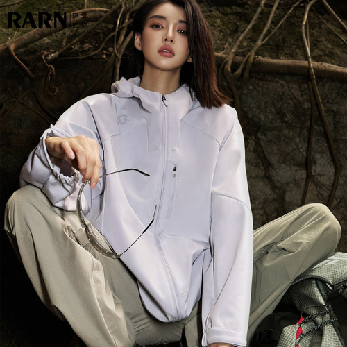 RARN户外防风防水软壳衣冲锋外套