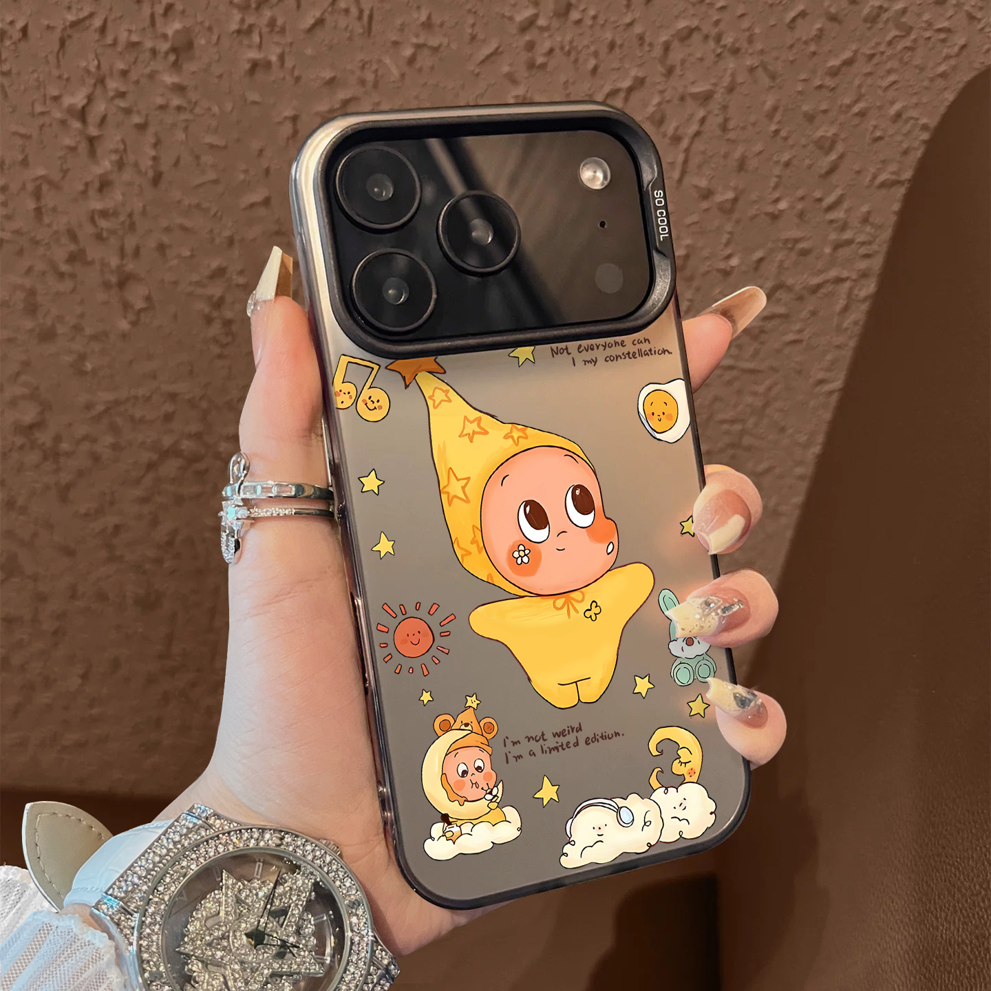 适用于vivoiqoo13pro手机壳花兔星星人12支架11s彩银9新品z10turbo男女8款7防摔6se保护5套neo10proplus