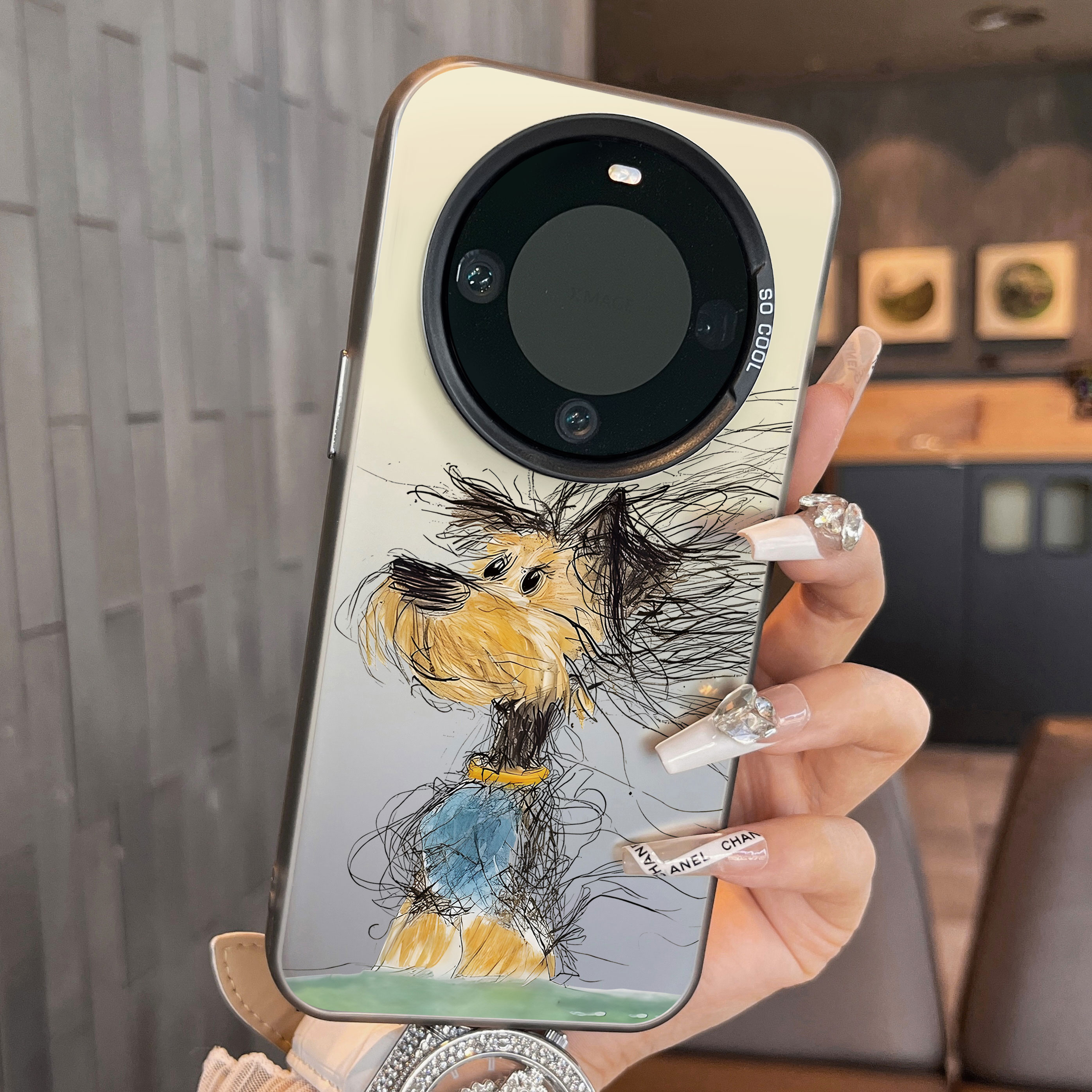 真我gt5pro彩银简约手机壳