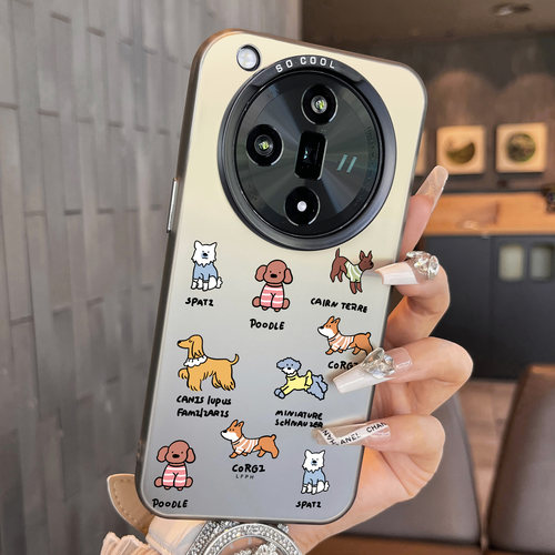 oppofindx5彩银简约手机壳