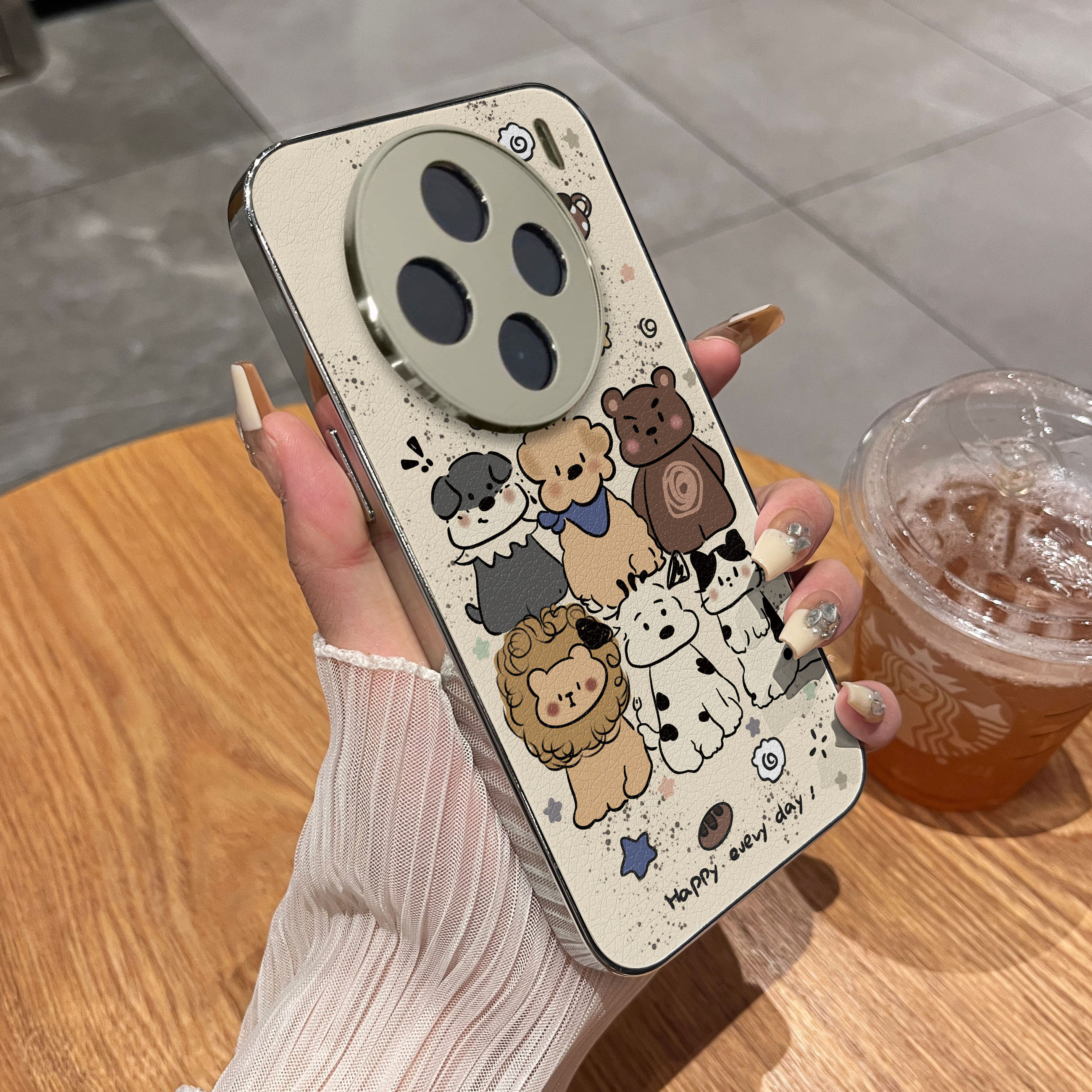 适用于小羊皮vivo手机壳个性