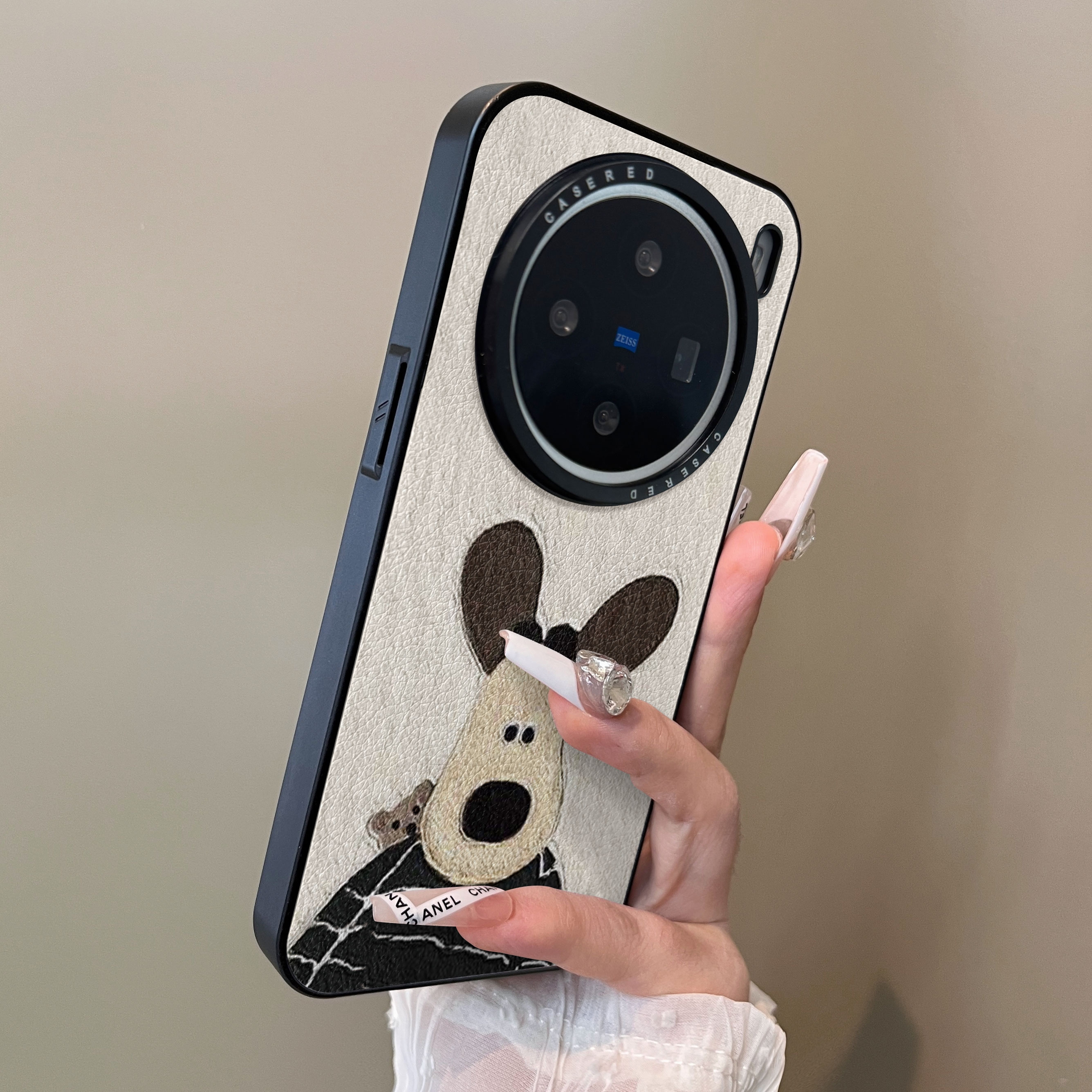 适用于vivox300pro手机壳x100s刀锋小羊皮墨镜大耳狗s20支架s30简y300i约MINI新款套防摔男s19女生x200ultra