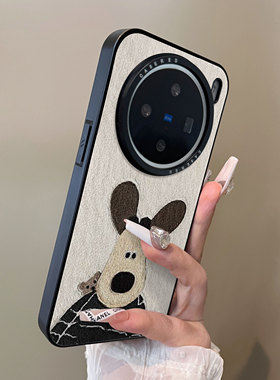 适用于vivox300pro手机壳x100s刀锋小羊皮墨镜大耳狗s20支架s30简y300i约MINI新款套防摔男s19女生x200ultra