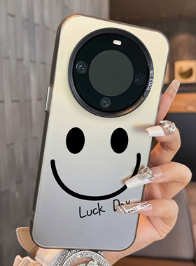 适用于华为mate60pro手机壳高级感黑色线条简约50e创意个性彩银40+套新品30epro防摔男女款保护套60pro十