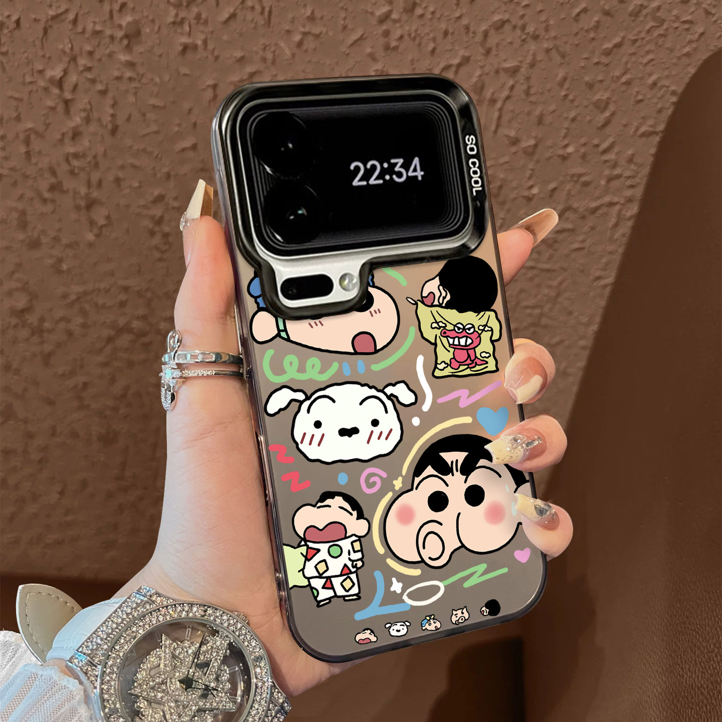 适用于小米17promax手机壳简约小白头像彩银高级感12spro外全包11个性创意新款男女生13pro套14/15ultra至尊