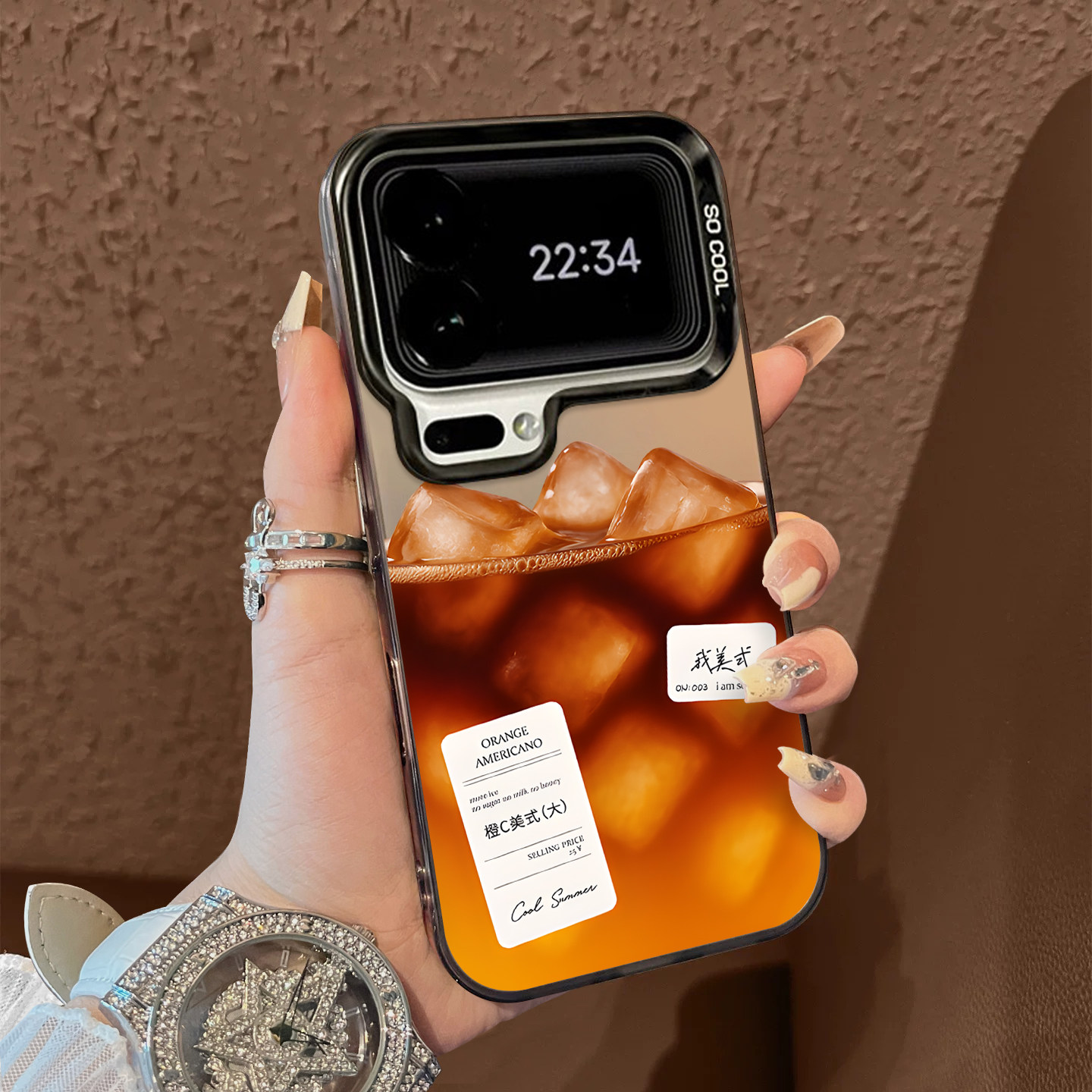 适用于小米17promax手机壳简约大杯橙美式彩银高级感12spro外全包11个性创意新款男女生13套14/15ultra至尊