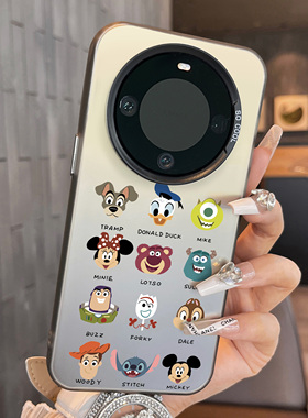 适用于realme真我GT5Pro手机壳米奇米妮彩银新品男女款全包12proplus防摔高级感保护套磨砂简约真我11+