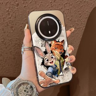 保护套70air 30epro防摔男女款 适用于华为mate80promax手机壳探险尼克朱迪支架60简约50e系列彩银40 套新品