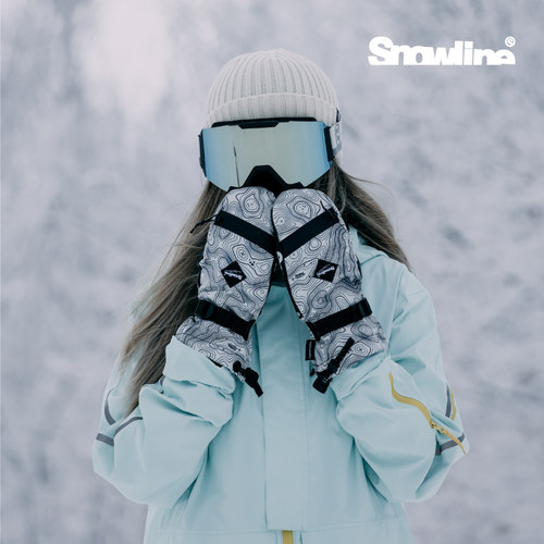 SNOWLINE滑雪手套防水