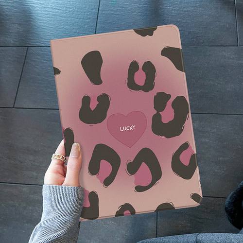 豹纹iPad保护套防摔硅胶软壳