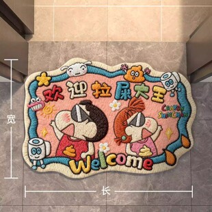 新款卡通浴室地垫硅藻泥吸水速干洗手间地毯卫生间门口防滑用脚垫