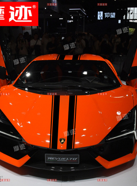 兰博基尼盖拉多Gallardo车贴拉花法拉利跑车贴纸车机盖引擎盖贴膜