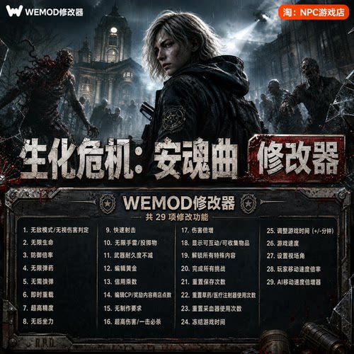 生化危机：安魂曲WeMod修改器