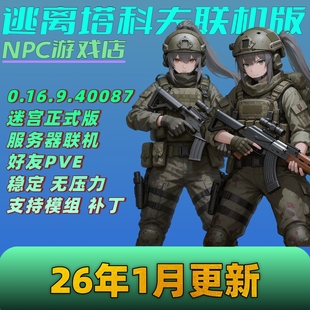逃离塔科夫联机服务 0.16 离线单机联机局域网对战远程服务器搭建
