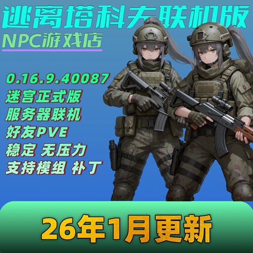 逃离塔科夫单机联机远程服务器