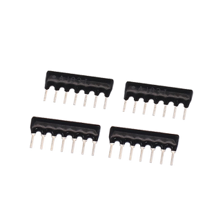 7脚7P直插电阻排A103J A102J A472J 5.1K 330R 4.7K 1K 10K 100K