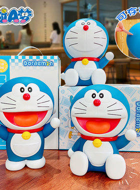 哆啦a梦存钱罐2025新款儿童可存钱可取储蓄罐超摆件女孩生日礼物