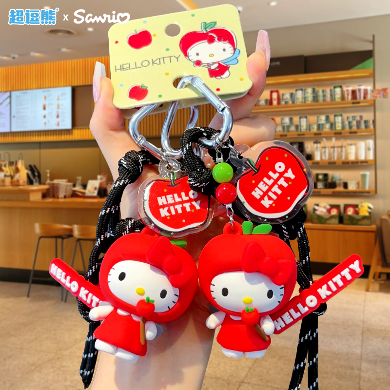 三丽鸥动漫hellokitty书包挂件