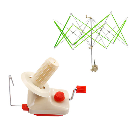 手摇绕线器毛线手动便捷理线工具小型摇线机家用分股合股卷线器