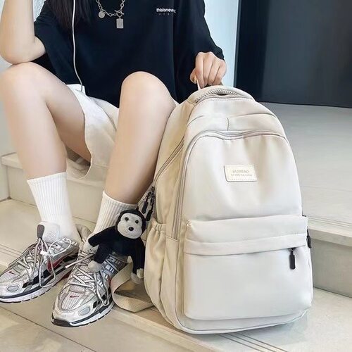 背包书包女日系初中生高中大学生女大容量潮牌旅行电脑包双肩包