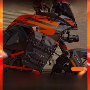 大容量 摩托车旅行袋 适用于Benelli Trk552X改型防水保险杆袋