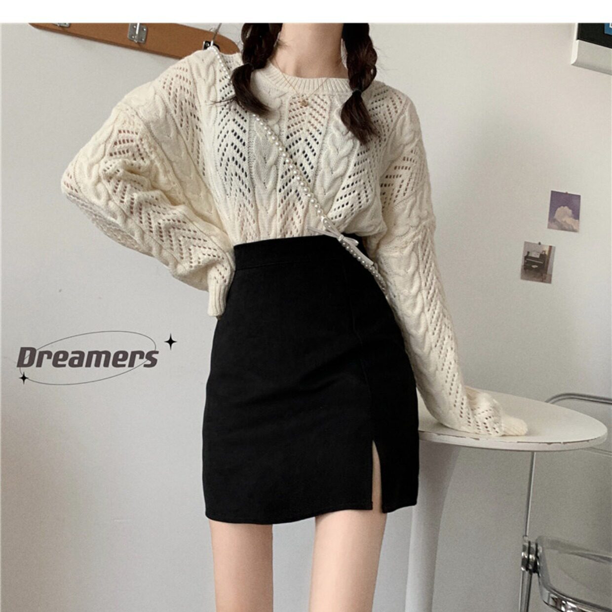 半身裙裤女御姐风高腰包臀开叉A字裙超短裤夏季辣妹性感休闲短裙