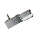 JGY370微型涡轮蜗杆直流减速电机24V12V6V自锁大扭矩低慢速小马达