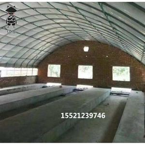 大棚配件大全骨架支架养殖用品温室蔬菜全套农用连体连栋钢管卡槽