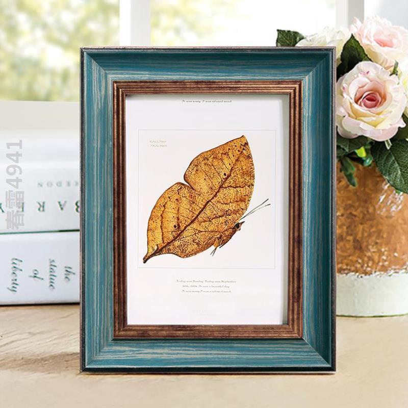 三寸相框创意小摆台ins拍照新版相片儿童画2020外框边框