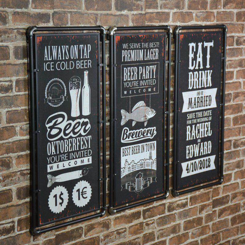 水管画装饰画背景墙复古工业风餐厅客厅酒吧墙壁墙面墙上装饰挂件