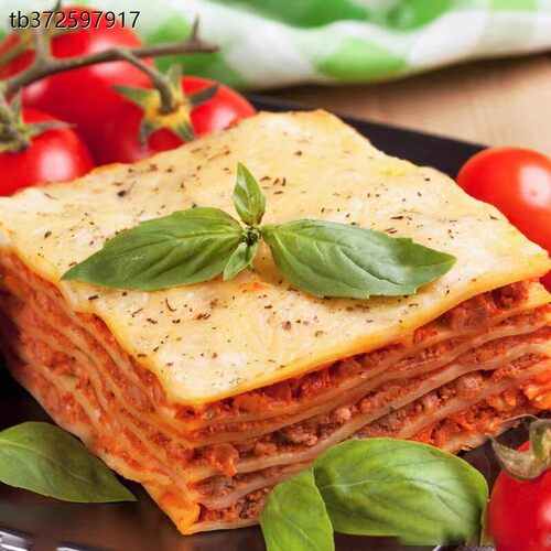 进口巴洛尼亚牌千层皮型意大利面500g千层面 宽面皮商用 lasagne