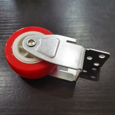 卷帘门配件铝滑道铁滑道导向轮滑轮导向轮底梁定位轮万能槽轮