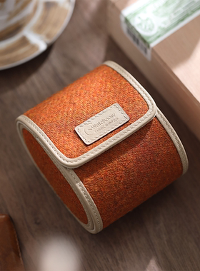 芯选Watchoosy 便携手表盒Harris Tweed