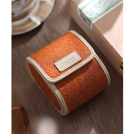 芯选Watchoosy 便携手表盒Harris Tweed