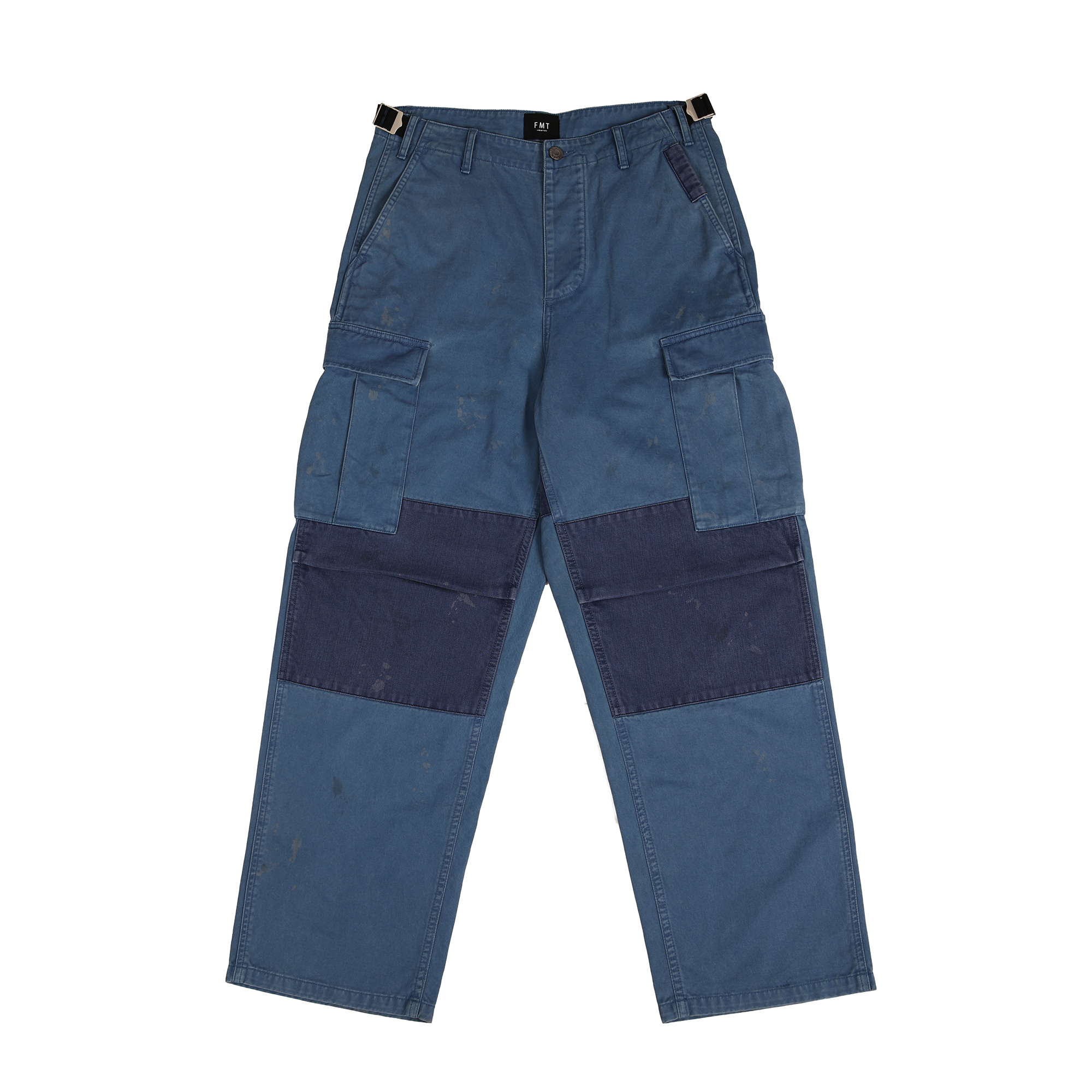 复古洗水休闲宽松Baggy法工裤