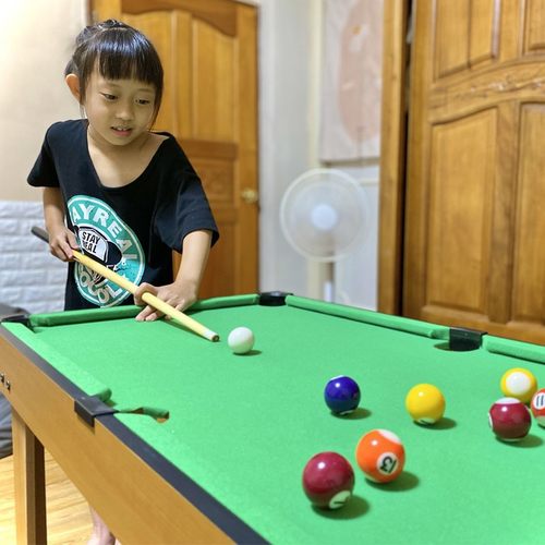 儿童台球桌玩具小互动内大号台球室桌面迷你桌球男孩益智亲子家用
