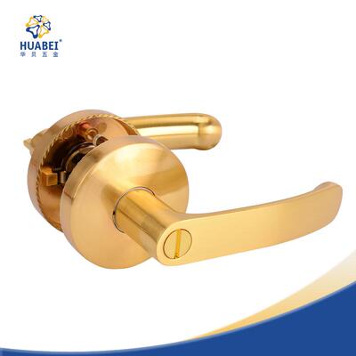 三杆式执手锁不锈钢球形锁卫生间门球锁房门锁铝塑钢门锁浴室锁