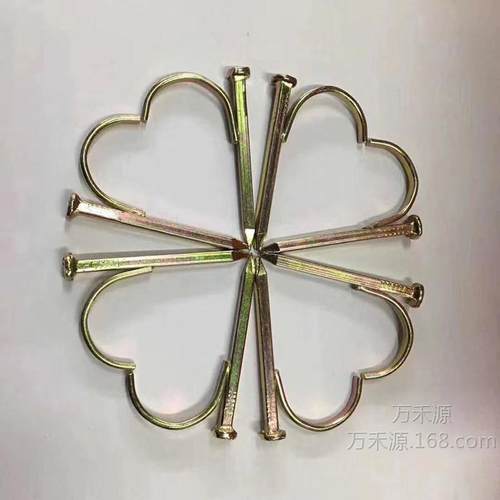 PPR水管钩钉固定钉管卡钉20PVC管卡勾钉管U型钉管码水泥钢钉