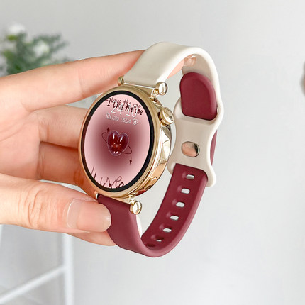 适用华为gt4表带gt5女款智能手表watch4手表带3pro新款41mm女表带腕表watchgt3女士硅胶gt2透气运动荣耀gs3i
