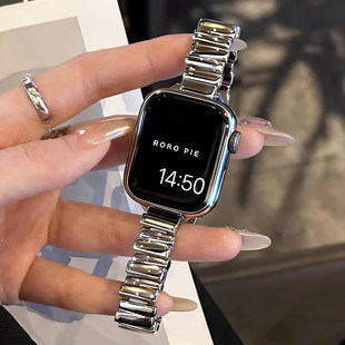 适用vivo watch gt2手表带新款金属vivowatchgt腕带高颜值女士智能watch5手表链夏季女款iqoowatch3夏天透气
