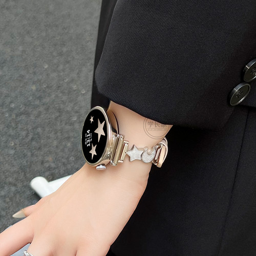 Uhada创意星月间真皮表带高级感