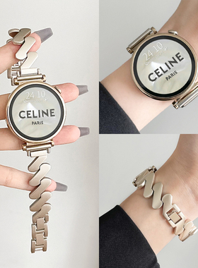 适用华为gt4手表带新款系列gt5/6腕表手链watchgt3手表带女款智能手表链watch4金属高级感2女表专用女士1夏天