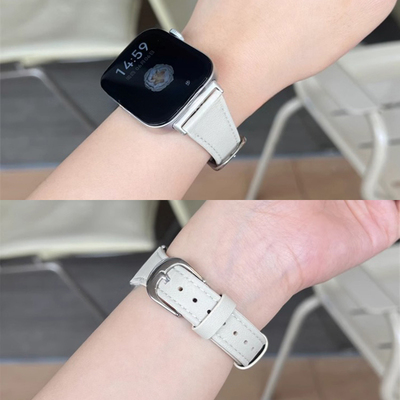 Uhada秋冬新款小蛮腰皮质表带