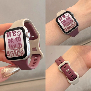 电子手带 手环2创意高级感腕带女款 适用华为watch fit4手表带链硅胶系列watchfit3智能运动手表链4pro腕表新款