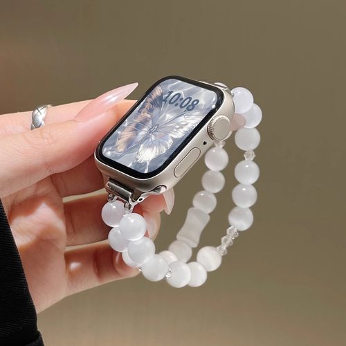 UHADA新款猫眼石手链表带夏季