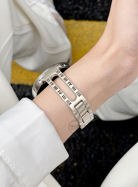 适用华为gt4女款手表带watch4新款gt5/6腕表女士watchgt3智能运动手表带3pro手链轻奢gt2女式高级感1表链系列